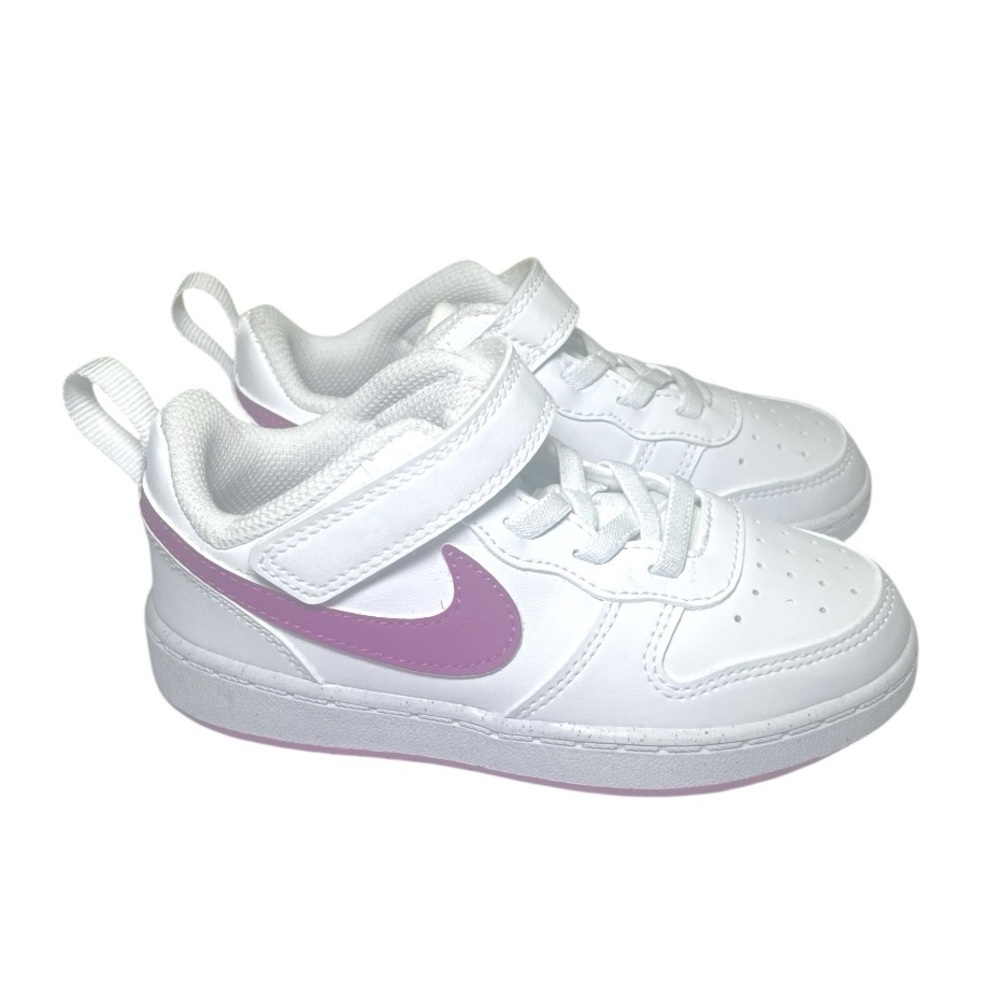 Girls Nike Court Borough Low Recraft Size 9 EUC